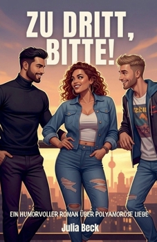 Paperback Zu dritt, bitte! Ein humorvoller Roman über polyamoröse Liebe [German] Book