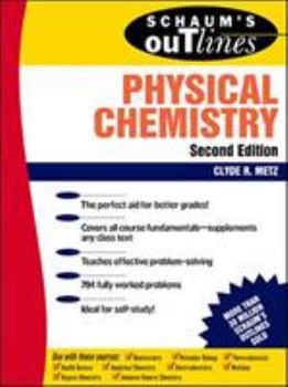Paperback Schaum's Outline of Physical Chemistry Book