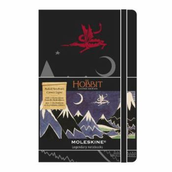 Office Product Moleskine the Hobbit Limited Edition Notebook, Pocket, Ruled, Black, Hard Cover (3.5 X 5.5) Book