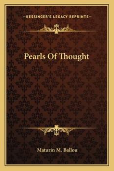 Paperback Pearls Of Thought Book