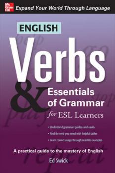 Paperback English Verbs & Essentials of Grammar for ESL Learners Book