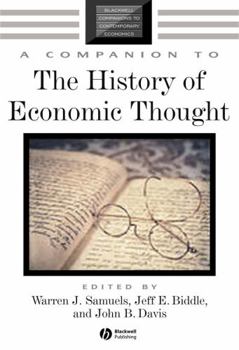 Paperback A Companion to the History of Economic Thought Book