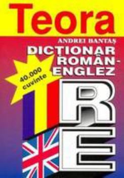 Paperback Romanian-English Dictionary Book