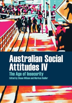 Paperback Australian Social Attitudes IV Book