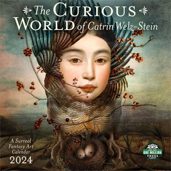 Calendar Curious World of Catrin Welz-Stein 2024 Wall Calendar Book