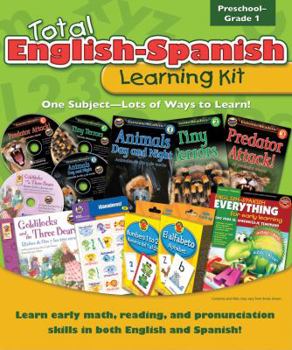 Paperback Total English-Spanish Learning Kit (Total Learning Kits) Preschool - Grade 1 (English and Spanish Edition) Book