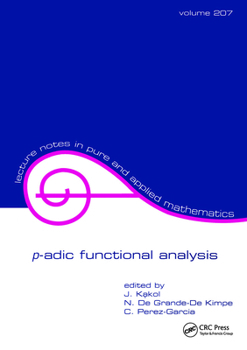 Paperback p-adic Functional Analysis Book