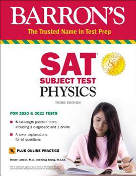 Paperback SAT Subject Test Physics with Online Test Book