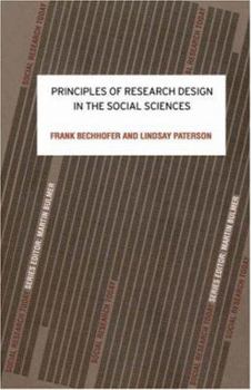 Paperback Principles of Research Design in the Social Sciences Book