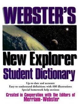 Hardcover Webster's New Explorer Student Dictionary Book