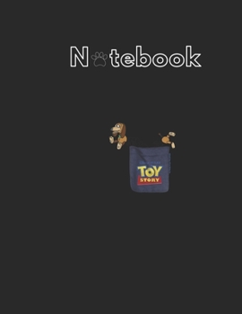 NoteBook : Disney Pixar Toy Story Slinky Dog Pocket Graphic Notebook for Dog Fans Animal Print Journal College Ruled Blank Lined 110 Pages of 8. 5 X11 the Little Mermaid Secret Diary and Journals