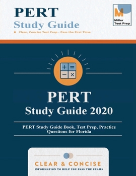 Paperback PERT Study Guide 2020: PERT Study Guide Book, Test Prep, Practice Questions for Florida Book
