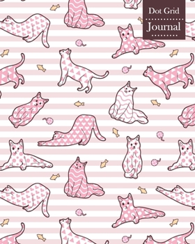 Dot Grid Journal: Notebook Planner with Unique Cat Themed Cover Design