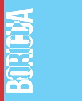 Paperback Boricua: Dot-Grid Notebook. 100 numbered pages with table of contents. Book