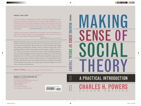 Hardcover Making Sense of Social Theory Book