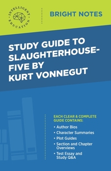 Paperback Study Guide to Slaughterhouse-Five by Kurt Vonnegut Book