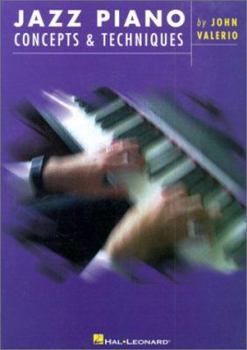 Paperback Jazz Piano Concepts & Techniques Book