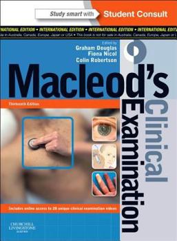 Hardcover MacLeod's Clinical Examination Book