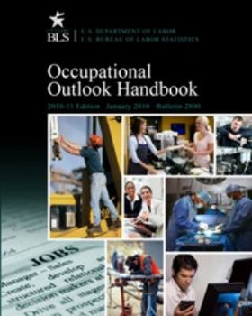 Paperback Occupational Outlook Handbook: January 2010 Bulletin 2800 2010-2011 Book