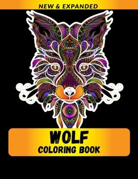 Paperback Wolf Coloring Book: Stress Relieving Designs to Color, Relax and Unwind Book