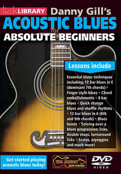 DVD Acoustic Blues for Absolute Beginners Book