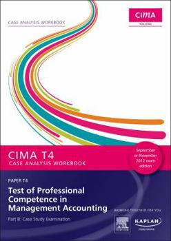 Paperback Cima T4 Case Analysis September Novembe2 (Cima Exam Practice Kits) Book