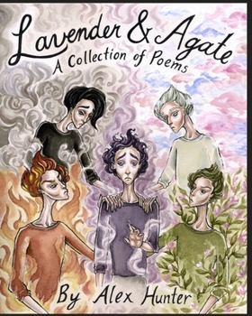 Paperback Lavender & Agate: A Collection of Poems Book