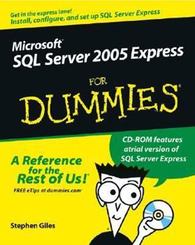 Paperback Microsoft SQL Server 2005 Express Edition for Dummies Book