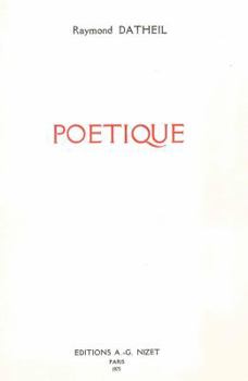 Paperback Poetique [French] Book