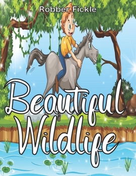 Paperback Beautiful Wildlife: An Adult Coloring Book. Book