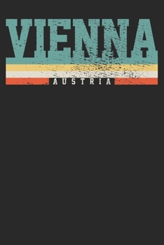 Paperback Notebook: Vienna Austria Ruled 6x9 120 Pages Book
