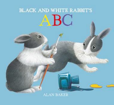 Board book Black and White Rabbit's ABC Book