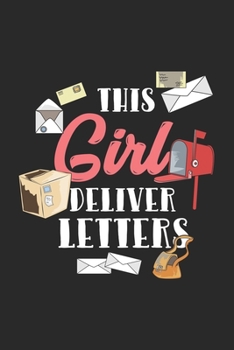 Paperback This Girl Deliver Letters: 120 Pages I 6x9 I Dot Grid Book