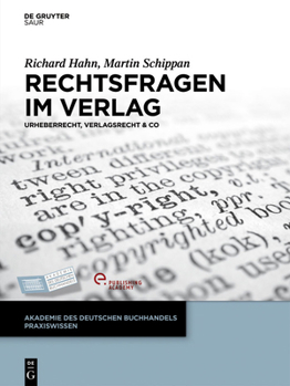 Hardcover Rechtsfragen im Verlag [German] Book