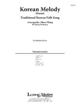 Paperback Korean Melody: Conductor Score (Ludwig Masters) Book