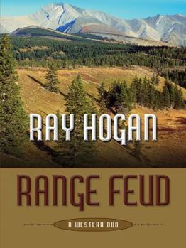 Hardcover Range Feud: A Western Duo (Five Star Western Series) Book