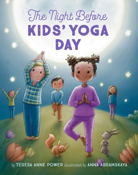 Hardcover The Night Before Kids' Yoga Day Book