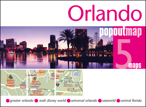 Paperback Orlando Popout Map Book