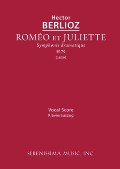 Paperback Romeo et Juliette, H 79: Vocal score [French] Book