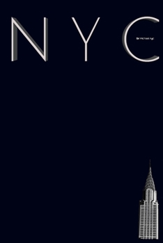 Paperback NYC Chrysler building midnight black grid style page notepad $ir Michael Limited edition: NYC Chrysler building midnight black grid style page notepad Book