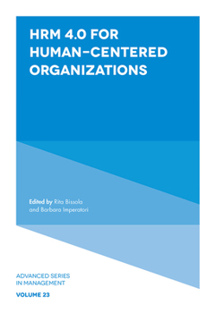 Hardcover Hrm 4.0 for Human-Centered Organizations Book