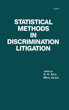 Hardcover Statistical Methods in Discrimination Litigation Book