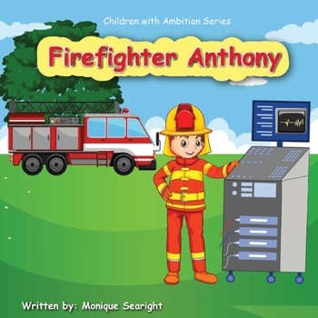 Paperback Firefighter Anthony [Large Print] Book