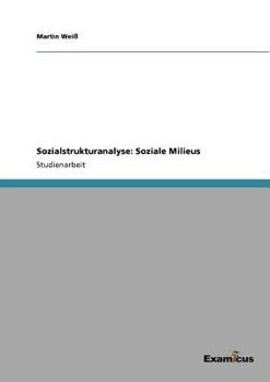 Paperback Sozialstrukturanalyse: Soziale Milieus [German] Book
