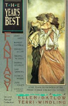 Paperback The Year's Best Fantasy: Second Annual Collection Book