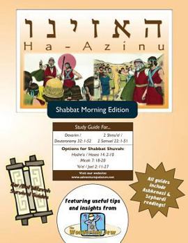 Paperback Bar/Bat Mitzvah Survival Guides: Ha-Azinu (Shabbat am) Book