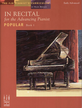 Paperback In Recital(r) for the Advancing Pianist, Popular, Book 1 Book