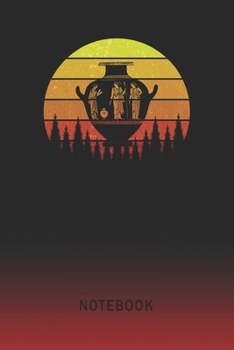 Paperback Notebook: Pottery Blank Wide Ruled Lined Paper Notepad - Writing Pad Journal - Assignments Taking Class Notes Homework Studying Book