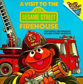 Paperback Visit to the Sesame Street Firehouse Book