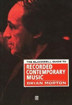 Paperback Blackwell Guide to Recorded Contemporary Music Book